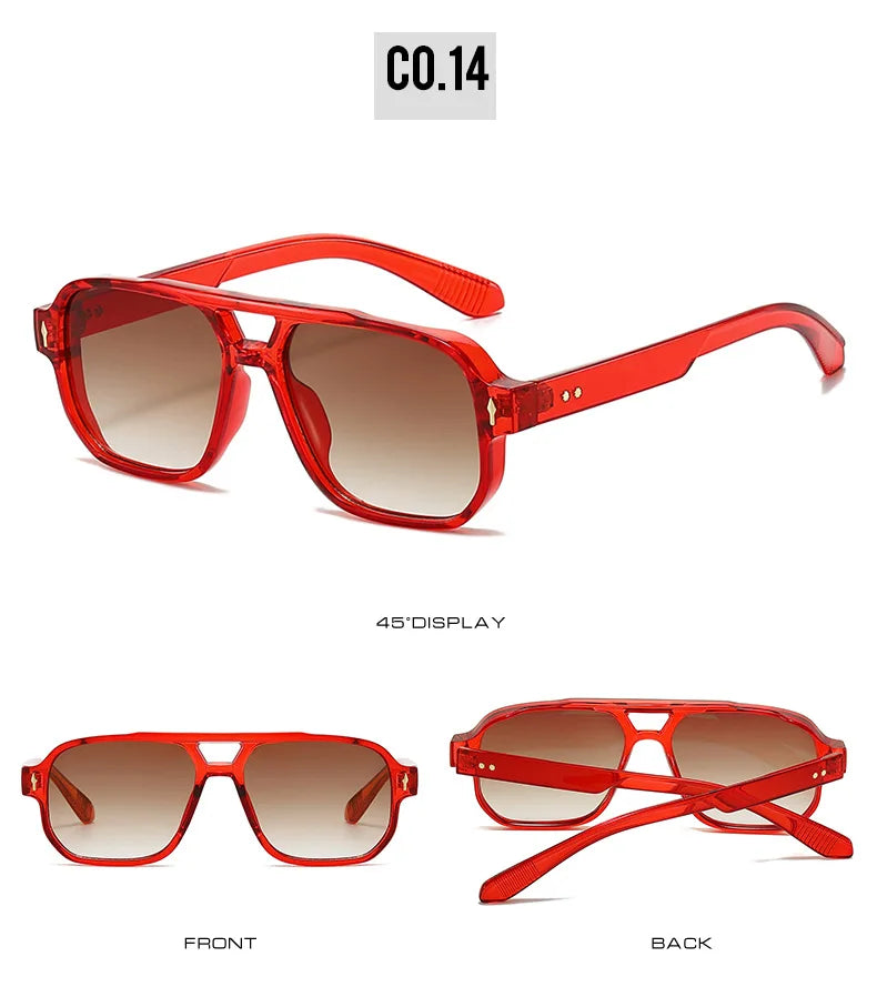 Lunettes Aviateur Homme – Style Coloré et Tendance