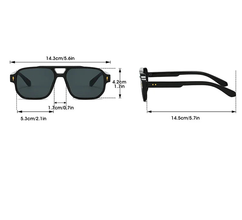 Lunettes Aviateur Homme – Style Coloré et Tendance